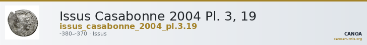 Issus Casabonne 2004 Pl. 3, 19 — CANOA