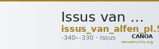 Issus van Alfen 2008 Pl. 59, 1 — CANOA