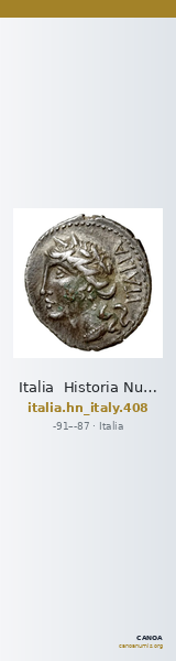 Italia Historia Numorum Italy 408 — CANOA