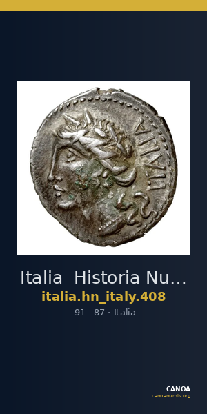 Italia Historia Numorum Italy 408 — CANOA