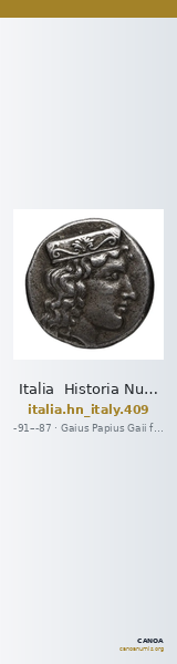 Italia  Historia Numorum Italy 409 — CANOA