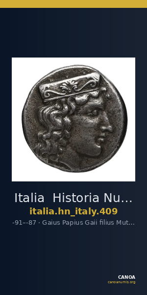 Italia  Historia Numorum Italy 409 — CANOA