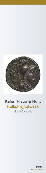 Italia Historia Numorum Italy 416 — CANOA