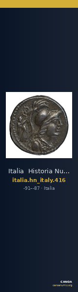 Italia Historia Numorum Italy 416 — CANOA