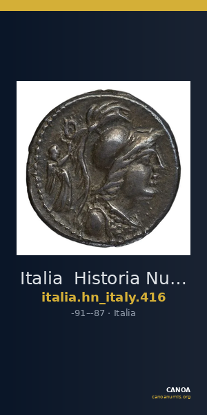 Italia Historia Numorum Italy 416 — CANOA