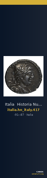 Italia Historia Numorum Italy 417 — CANOA