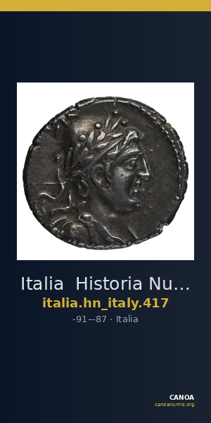Italia Historia Numorum Italy 417 — CANOA