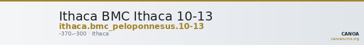 Ithaca BMC Ithaca 10-13 — CANOA