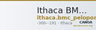 Ithaca BMC Ithaca 18-21 — CANOA
