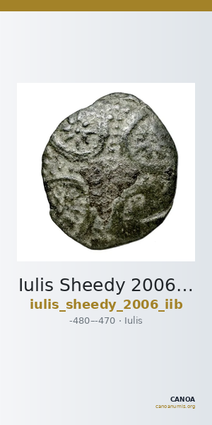 Iulis Sheedy 2006 Series IIb — CANOA