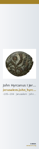 John Hyrcanus I Jerusalem Hendin 2010 1132-1133 and 1135 and 1137 and 1139-1141 — CANOA