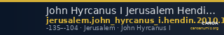 John Hyrcanus I Jerusalem Hendin 2010 1136 — CANOA
