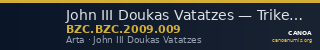 John III Doukas Vatatzes — Trikephalon (Aspron Trachy) (Arta) — CANOA