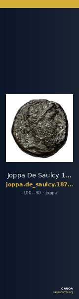 Joppa De Saulcy 1874 pp. 176-7, 1 — CANOA