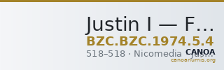 Justin I — Follis (Nikomedeia, 518) — CANOA