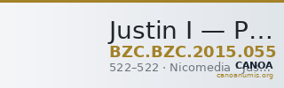 Justin I — Pentanummium (Nikomedeia, 522) — CANOA