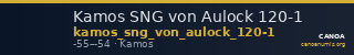 Kamos SNG von Aulock 120-1 — CANOA