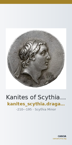 Kanites of Scythia Thrace Draganov 2015 140-59; 224-31 — CANOA