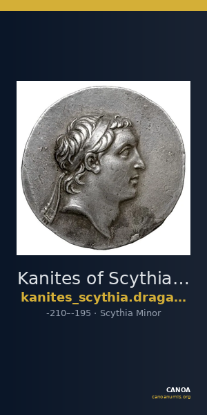 Kanites of Scythia Thrace Draganov 2015 140-59; 224-31 — CANOA