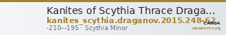 Kanites of Scythia Thrace Draganov 2015 248-62 — CANOA