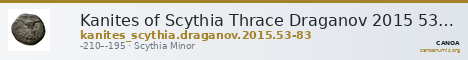 Kanites of Scythia Thrace Draganov 2015 53-83 — CANOA
