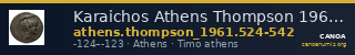 Karaichos Athens Thompson 1961 524-542 — CANOA