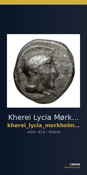Kherei Lycia Mørkholm and Zahle 1976 33 — CANOA