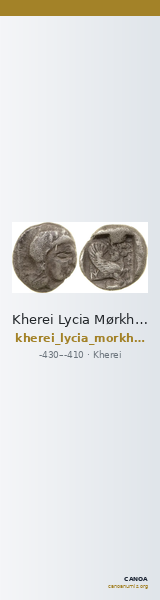 Kherei Lycia Mørkholm and Zahle 1976 34-5 — CANOA