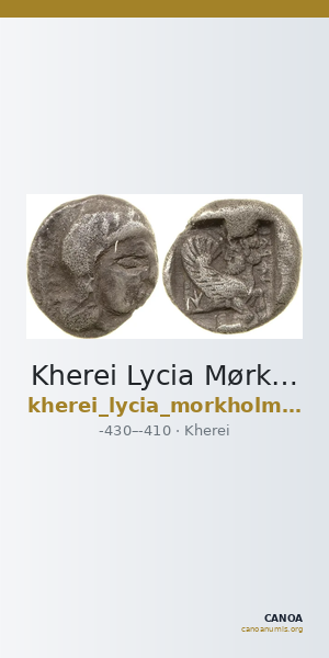 Kherei Lycia Mørkholm and Zahle 1976 34-5 — CANOA