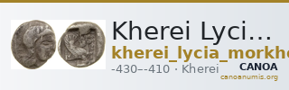 Kherei Lycia Mørkholm and Zahle 1976 34-5 — CANOA