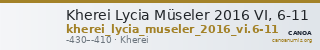 Kherei Lycia Müseler 2016 VI, 6-11 — CANOA