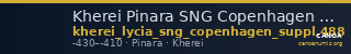 Kherei Pinara SNG Copenhagen Supplement 488 — CANOA