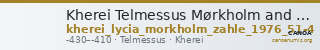 Kherei Telmessus Mørkholm and Zahle 1976 51-4 — CANOA