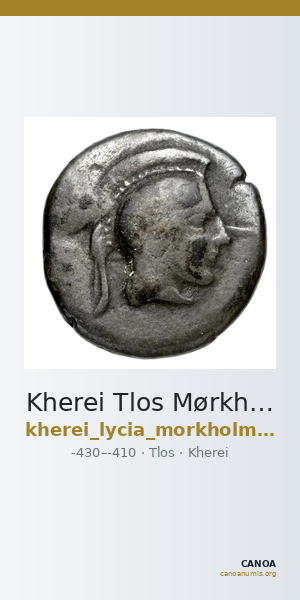 Kherei Tlos Mørkholm and Zahle 1976 47-9 — CANOA