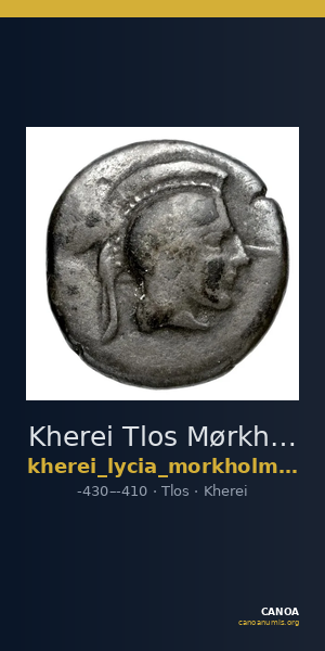 Kherei Tlos Mørkholm and Zahle 1976 47-9 — CANOA