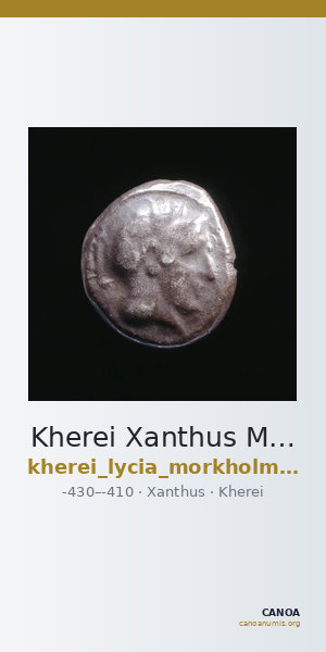 Kherei Xanthus Mørkholm and Zahle 1976 37-42 — CANOA
