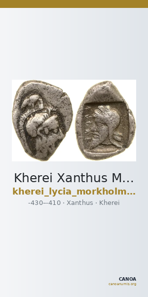 Kherei Xanthus Mørkholm and Zahle 1976 62-64 — CANOA