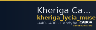 Kheriga Candyba Müseler 2018 3.V.1 — CANOA