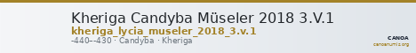 Kheriga Candyba Müseler 2018 3.V.1 — CANOA