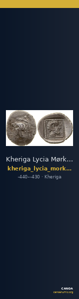 Kheriga Lycia Mørkholm and Zahle 1976 24-5 — CANOA