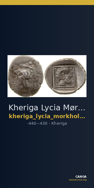 Kheriga Lycia Mørkholm and Zahle 1976 24-5 — CANOA