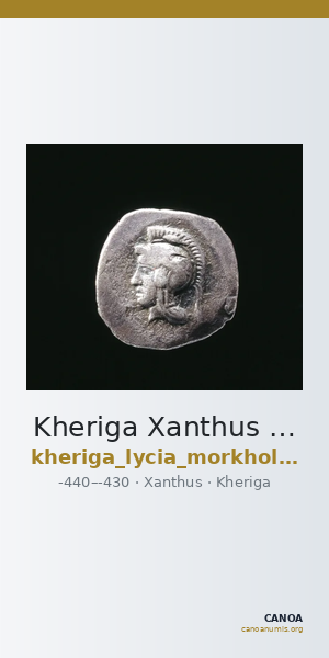 Kheriga Xanthus Mørkholm and Zahle 1976 28-31 — CANOA