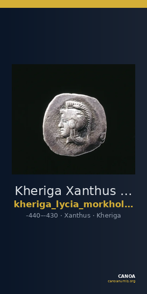 Kheriga Xanthus Mørkholm and Zahle 1976 28-31 — CANOA