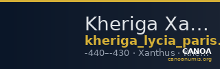 Kheriga Xanthus Paris  M6596 — CANOA