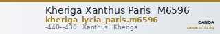 Kheriga Xanthus Paris  M6596 — CANOA