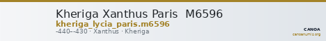 Kheriga Xanthus Paris  M6596 — CANOA