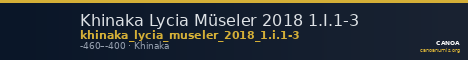 Khinaka Lycia Müseler 2018 1.I.1-3 — CANOA