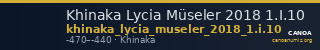 Khinaka Lycia Müseler 2018 1.I.10 — CANOA