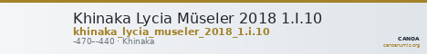 Khinaka Lycia Müseler 2018 1.I.10 — CANOA