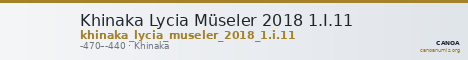 Khinaka Lycia Müseler 2018 1.I.11 — CANOA
